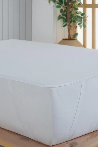Varol Tek Kişilik 100x200cm Yatak Koruyucu Sıvı Geçirmez Alez - Resim 4