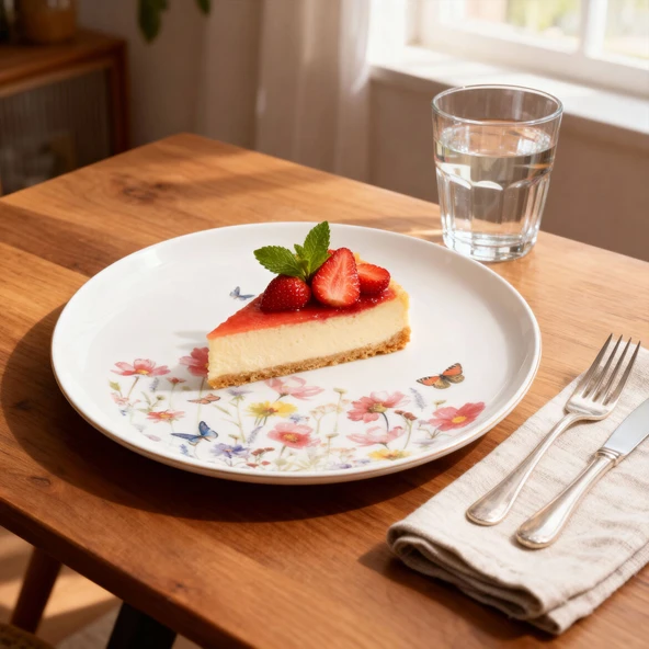 GÜRAL PORSELEN Bilbao Life 15 cm Tatlı Tabağı 4256 ürün görseli 1