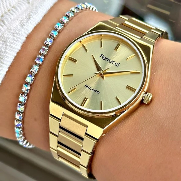 Ferruccı FC 0925 14379M.2 640043 Metal Kadın Kol Saati - Resim 3