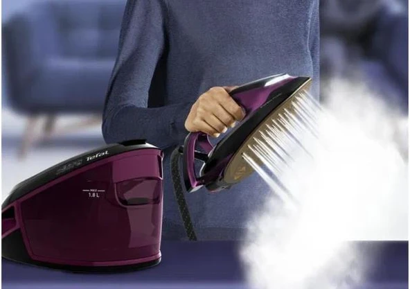 TEFAL SV8152 Express Vision Buharlı Kazanlı Ütü - 5