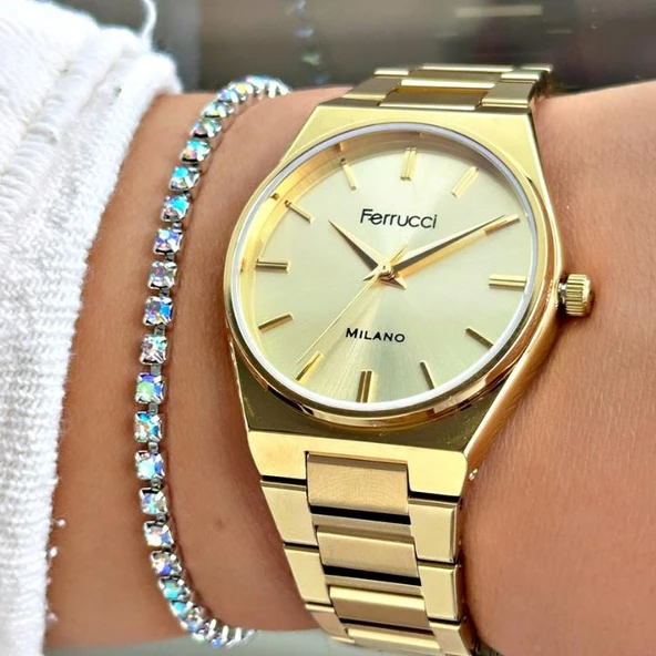 Ferruccı FC 0925 14379M.2 640043 Metal Kadın Kol Saati - Resim 2
