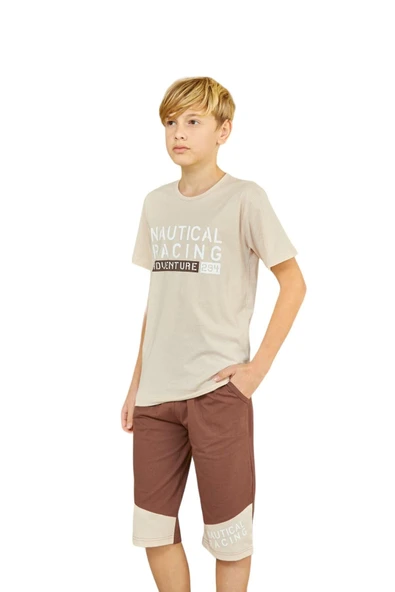 Weweus Bej Erkek Çocuk Pijama Takımı 808 ürün görseli