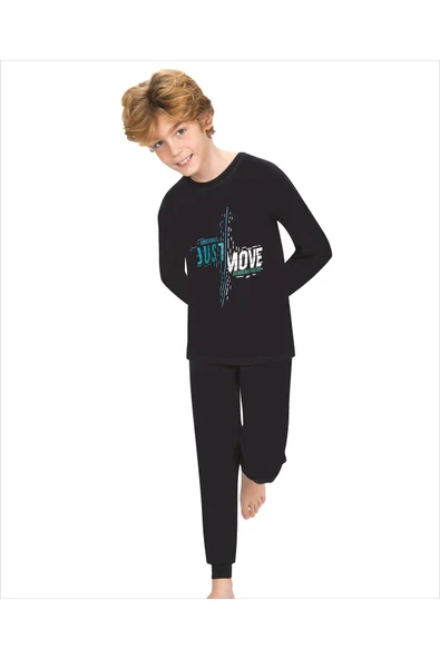 Weweus Lacivert Erkek Çocuk Pijama Takımı 716 - 1
