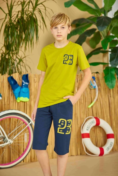 Weweus Hardal Erkek Çocuk Pijama Takımı 814 - 2