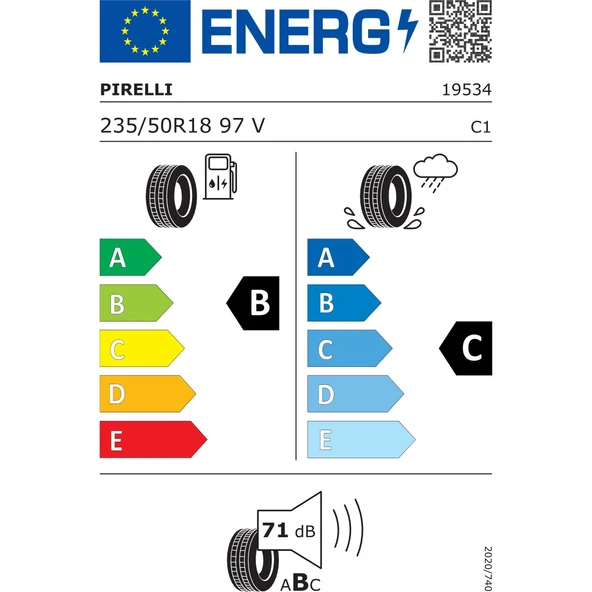 235/50R18 97V Scorpıon Verde All Season M+S Üretim 2024 Oto 4 Mevsim Lastiği - Resim 3