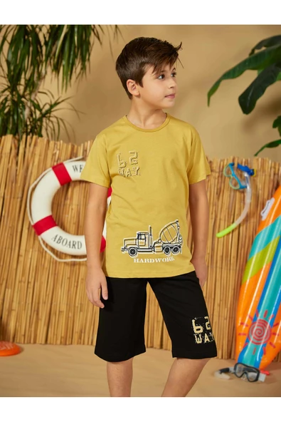 Weweus Hardal Erkek Çocuk Pijama Takımı 818 - Resim 2