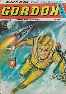 Gordon Cilt 9 Sayı 33-36 Çizgi Roman - Haftalık Gençlik Mecmuası - İkinci El Kitap Kolektif Tay Yayınları - Kargo Gönderimi Bedava ürün görseli