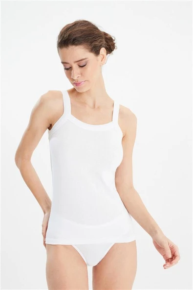 ERDEM İÇ GİYİM Erdem Beyaz Kaşkorse Atlet 2203 ürün görseli