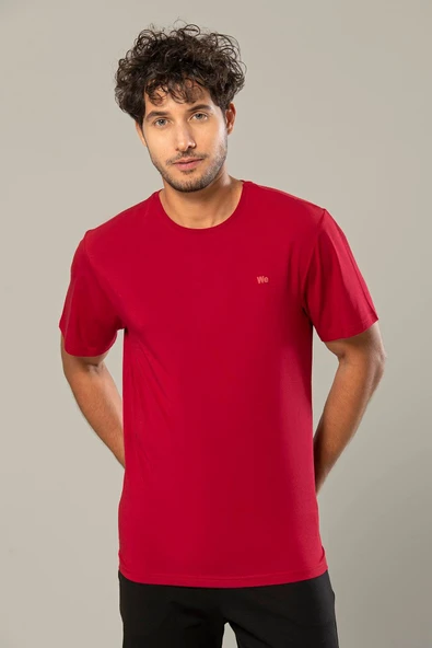 Weweus Bordo Logolu Erkek Modal Basic Tişört 239 ürün görseli