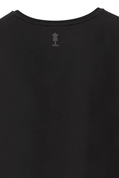 Weweus Antrasit Logolu Erkek Modal Basic Tişört 239 - Resim 6