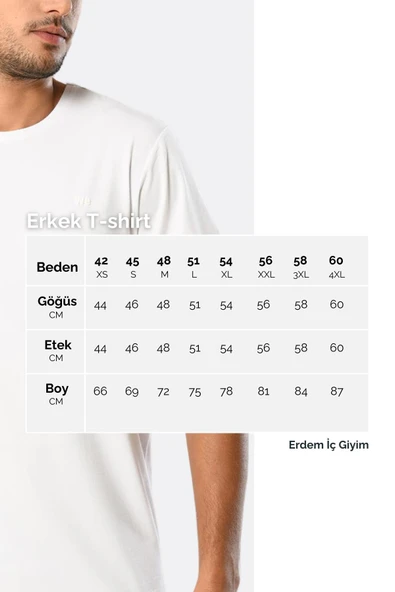 Weweus Kırmızı Logolu Erkek Modal Basic Tişört 239 - 7
