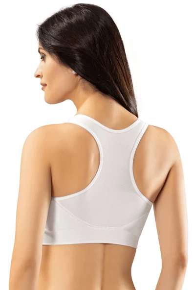 ERDEM İÇ GİYİM Erdem Siyah Seamless Kalın Askılı Pedli Bustiyer 608 - 2