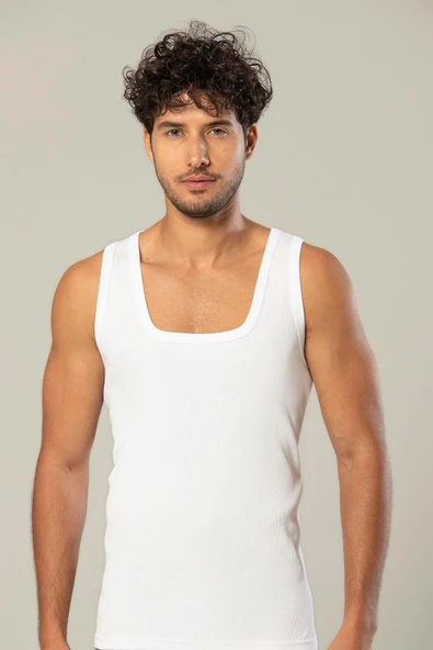 ERDEM İÇ GİYİM Erdem Beyaz Kaşkorse Atlet 1128 - 1