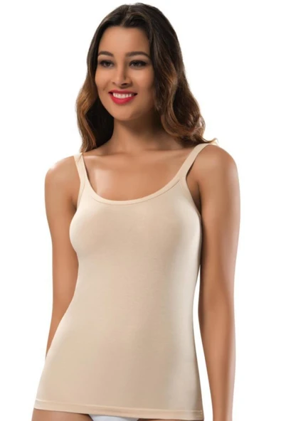 ERDEM İÇ GİYİM Erdem Ten Strap Atlet 2166 - Resim 2