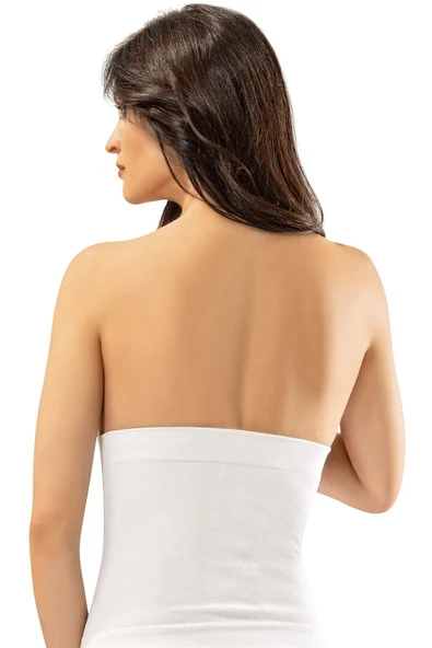 ERDEM İÇ GİYİM Erdem Siyah Seamless Bel Korse Atlet 621 - Resim 2