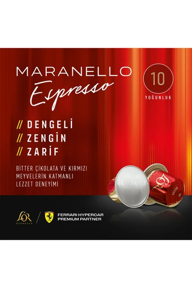 LOR Imola Ristretto Nespresso Uyumlu Alüminyum Kapsül Kahve - 2