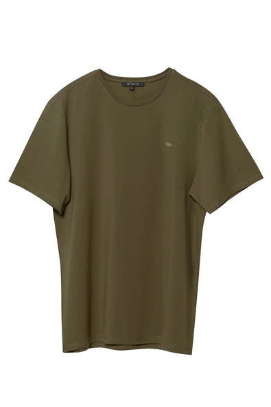 Weweus Haki Logolu Erkek Modal Basic Tişört 239 - Resim 6
