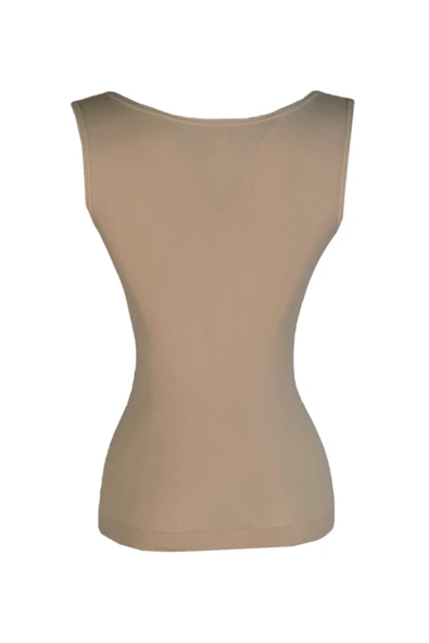 ERDEM İÇ GİYİM Erdem Ten Giyim Kalın Askılı Seamless Atlet 603 - Resim 2