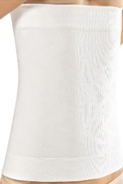 ERDEM İÇ GİYİM Erdem Siyah Seamless Bel Korse Atlet 621 - Resim 3