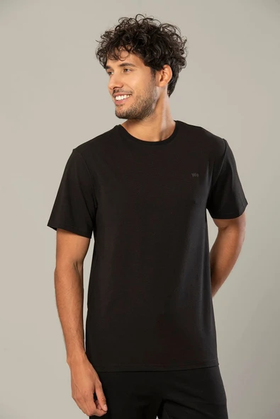 Weweus Siyah Logolu Erkek Modal Basic Tişört 239 ürün görseli