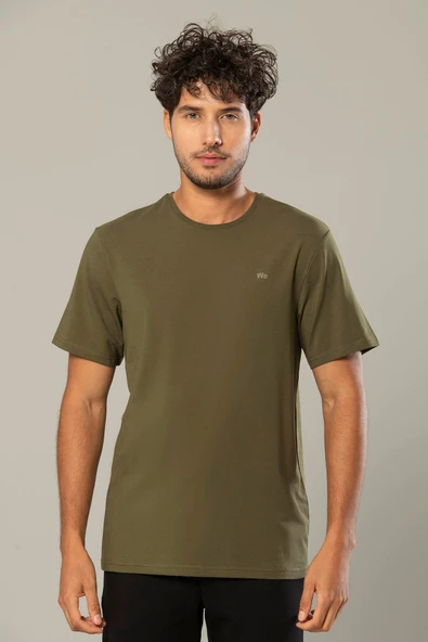 Weweus Haki Logolu Erkek Modal Basic Tişört 239 ürün görseli