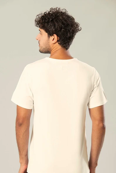 Weweus Ten Logolu Erkek Modal Basic Tişört 239 - Resim 3