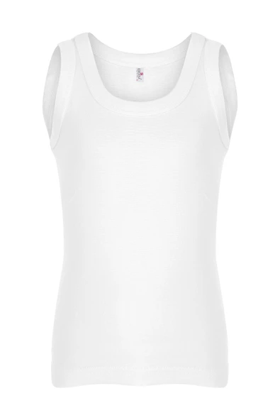 ERDEM İÇ GİYİM Erdem Beyaz Geniş Askılı Kız Çocuğu Atlet 4001 ürün görseli