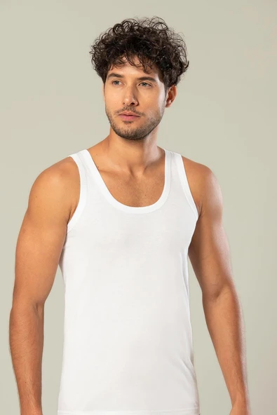 ERDEM İÇ GİYİM Erdem Beyaz Gold Modal Atlet 1550 ürün görseli