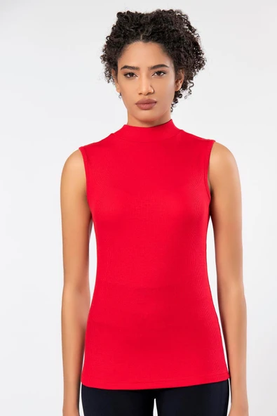 ERDEM İÇ GİYİM Weweus Kırmızı Sıfır Kol Boğazlı Body 2112 ürün görseli