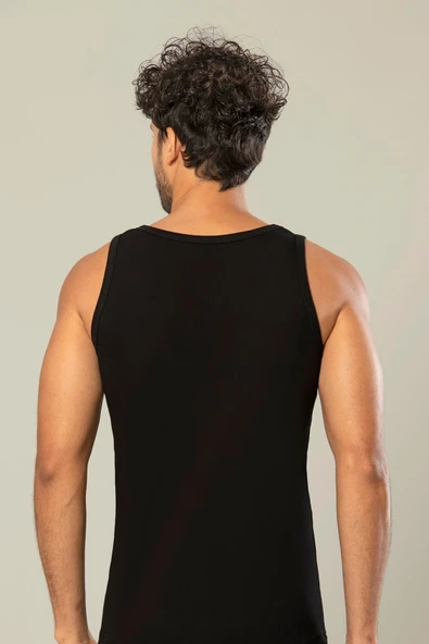 ERDEM İÇ GİYİM 3'lü Paket Erdem Erkek Kaşkorse Fitilli Atlet - Resim 2