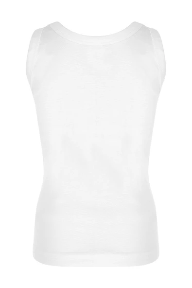 ERDEM İÇ GİYİM Erdem Beyaz Geniş Askılı Kız Çocuğu Atlet 4001 - Resim 2