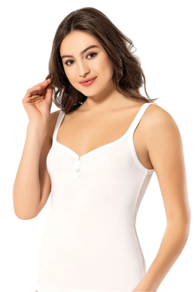 ERDEM İÇ GİYİM Erdem Beyaz Düğmeli Atlet 2005 ürün görseli