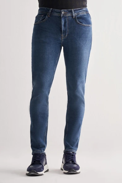 Mavi Gabardin 5 Cep Düz Paça Casual Slim Fit Denim Pantolon 1023255152
