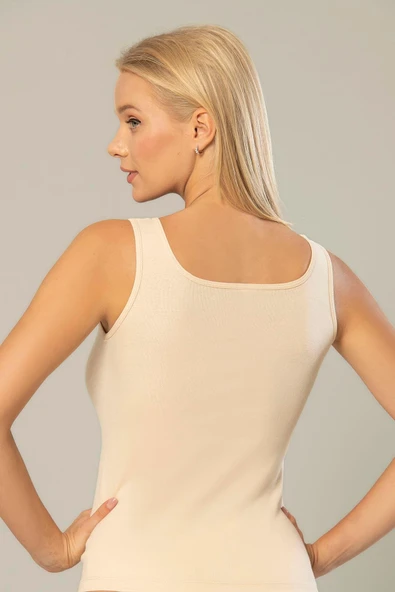 ERDEM İÇ GİYİM Erdem Ten Ribana Atlet 2105 - Resim 5