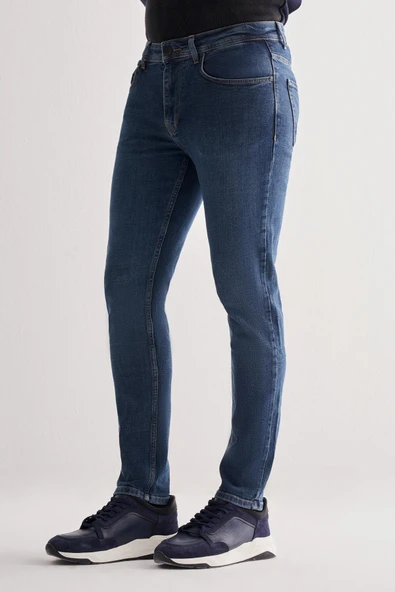 Mavi Gabardin 5 Cep Düz Paça Casual Slim Fit Denim Pantolon 1023255152 - 3