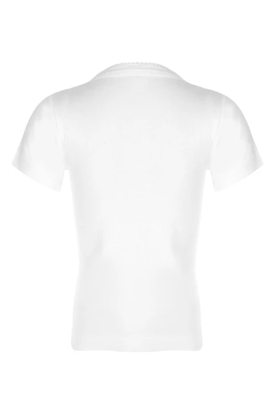 ERDEM İÇ GİYİM Erdem Beyaz Ribana Kollu Kız Çocuğu Atlet 4000 - Resim 2