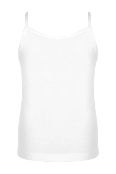 ERDEM İÇ GİYİM Erdem Beyaz Ribana Ip Askılı Kız Çocuk Atlet 4055 ürün görseli