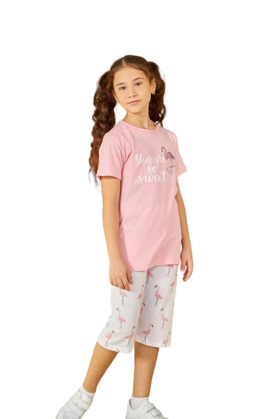 Weweus Pembe Kız Çocuk Pijama Takımı 801 ürün görseli