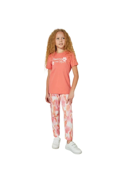 Weweus Pembe Kız Çocuk Pijama Takımı 826 - 1