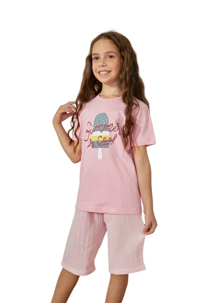 Weweus Pembe Kız Çocuk Pijama Takımı 827 ürün görseli