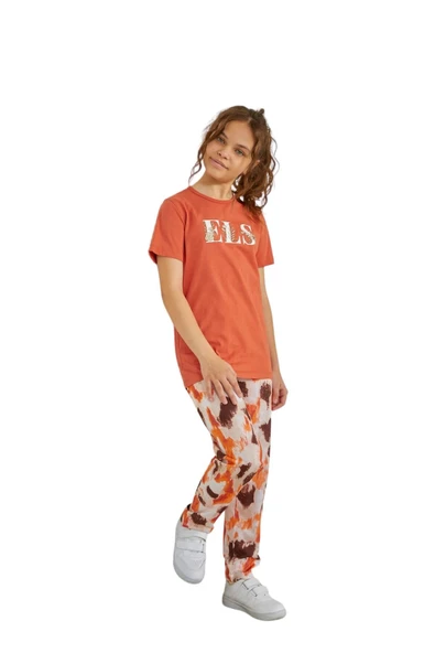 Weweus Kiremit Kız Çocuk Pijama Takımı 807 - 1