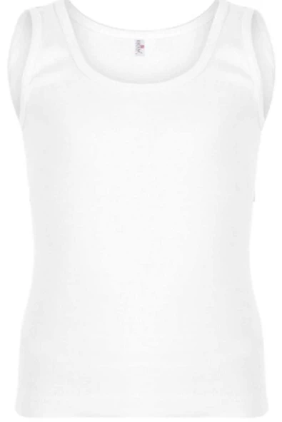 Erdem Erkek Çocuk Beyaz 6'Lı Paket %100 Pamuk Atlet - Resim 3