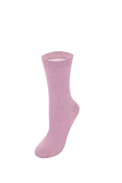 ERDEM İÇ GİYİM Weweus Kadın Mor Doğal Bambu Kışlık Çorap 942 - Resim 4