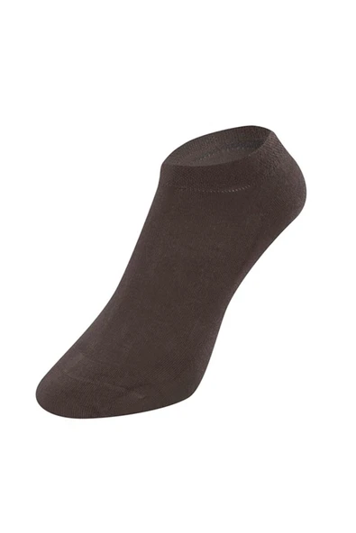 ERDEM İÇ GİYİM Weweus Kahve Doğal Bambu Lüks Süper Ince Erkek Bisiklet Çorap 267 - Resim 3