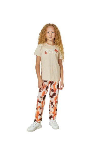 Weweus Bej Kız Çocuk Pijama Takımı 826 ürün görseli