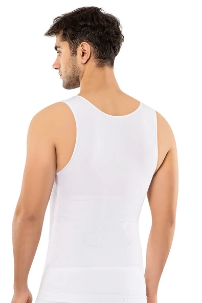 ERDEM İÇ GİYİM Erdem Siyah Seamless Sihirli Atlet 650 - Resim 2