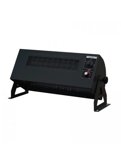 Heatbox HB3602000F 360 2000W Monofaze Elektrikli Fanlı Isıtıcı Füme - 2