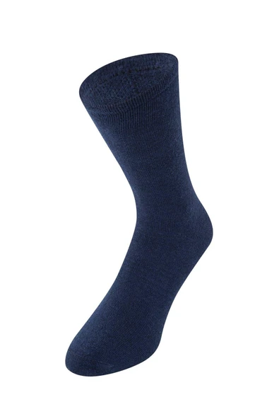 Weweus Kadın Lacivert Yün Uzun Çorap 210 ürün görseli