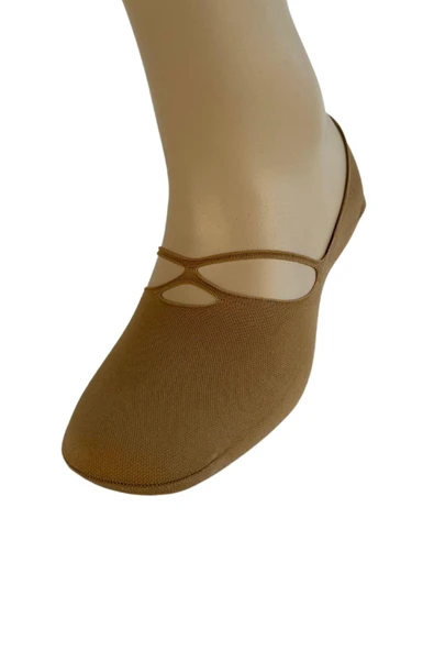 Weweus Kadın Ten Balerin Babet Çorap 173 - Resim 2