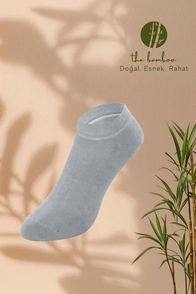 ERDEM İÇ GİYİM Weweus Gri Doğal Bambu Lüks Süper Ince Erkek Sneaker Çorap 267 ürün görseli